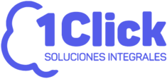 Logotipo 1Click Soluciones Integrales - Alquiler de laptops en Perú